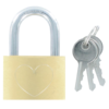 Hangslot liefdesslot 40 mm hart
