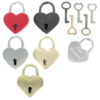 Hangslot liefdesslot hart