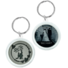 Sleutelhanger voor de munt met illustratie/foto