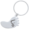 Sleutelhanger rvs voet