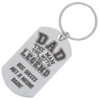 Sleutelhanger rvs dogtag vader 2
