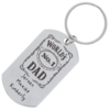 Sleutelhanger rvs dogtag vader 6