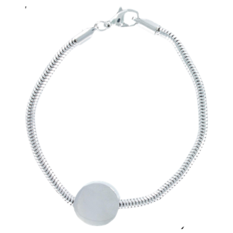 Armband snake model rond