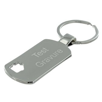 Sleutelhanger dogtag home