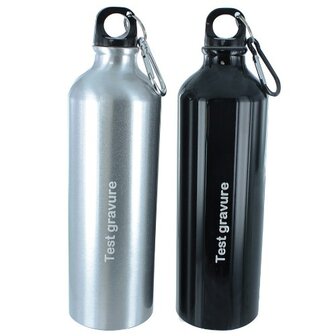 Aluminium drinkfles 750ml big