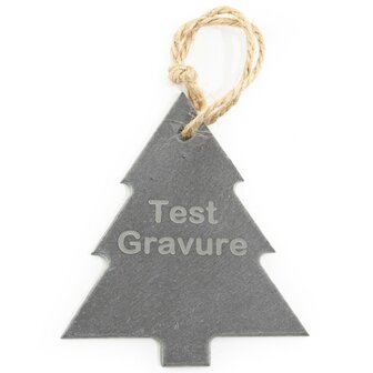 Leisteen kerstboom