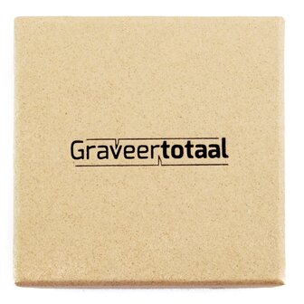 Gift box eco small met Graveertotaal bedrukking