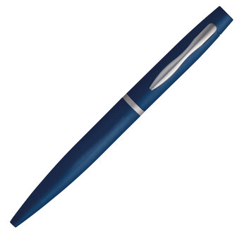 Aluminium balpen twist donkerblauw