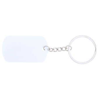 Sleutelhanger met foto dogtag