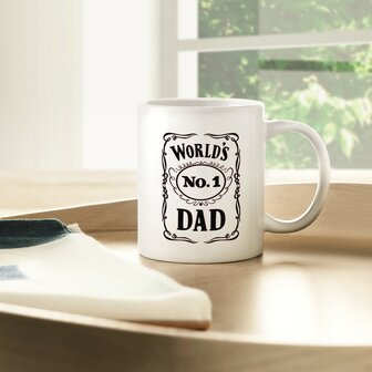 Mok met tekst world's no. 1 dad