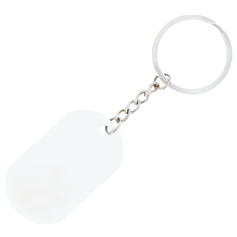 Sleutelhanger met foto dogtag