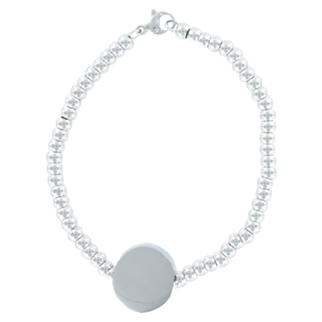 Armband balletjes model rond