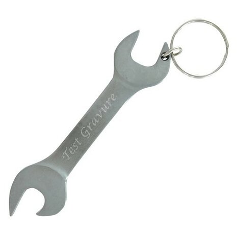 Sleutelhanger / flesopener moersleutel