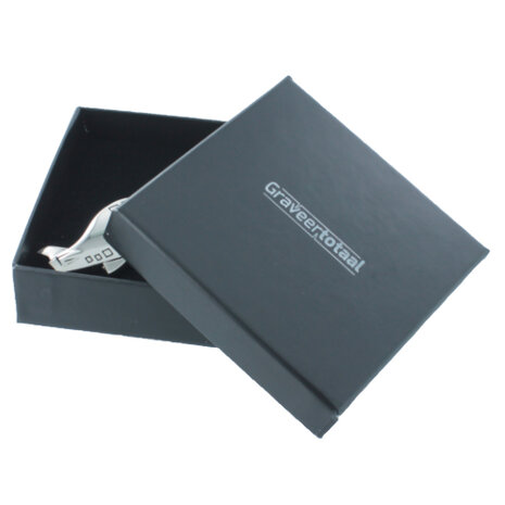 Gift box met Graveertotaal bedrukking en kaartje voor een persoonlijk bericht