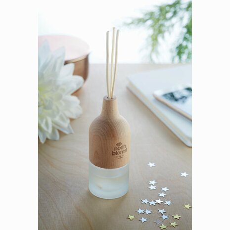 Aroma / geur diffuser met 3 rietstokjes