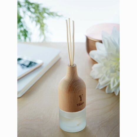 Aroma / geur diffuser met 3 rietstokjes