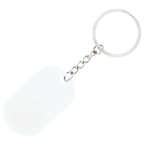 Sleutelhanger met foto dogtag