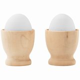Set van 2 houten eierdopjes_