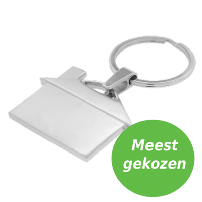 Sleutelhanger huis deluxe