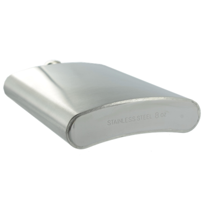 RVS zakfles / heupfles 200ml