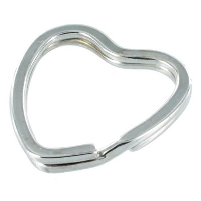 Sleutelhanger ring hart
