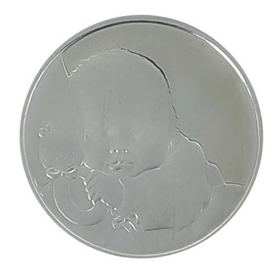 Geboorte penning 37 mm