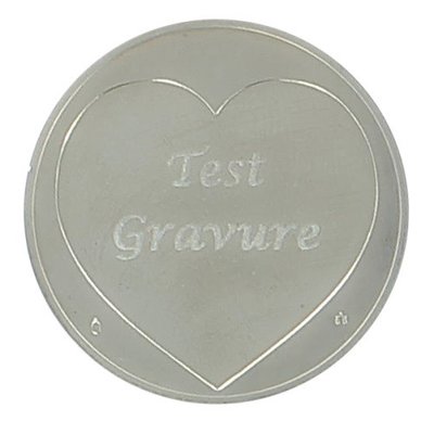 Liefde / trouw penning 37 mm