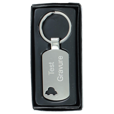 Sleutelhanger dogtag car
