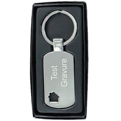 Sleutelhanger dogtag home