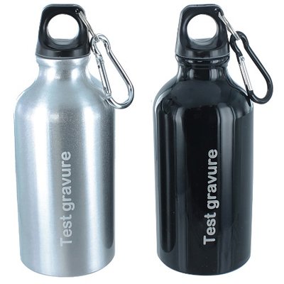 Aluminium drinkfles 400ml small