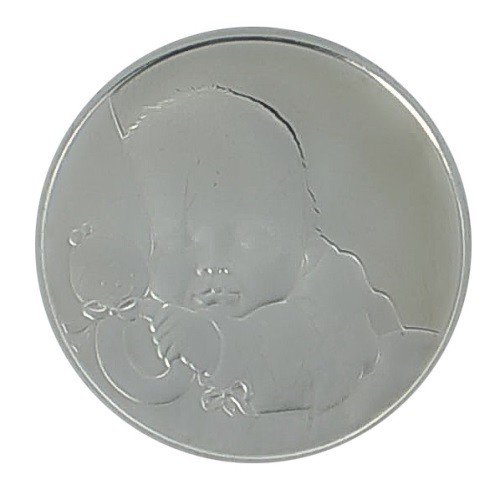 Geboorte penning 37 mm