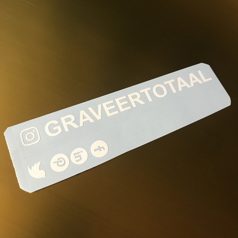 Social Media plaktekst
