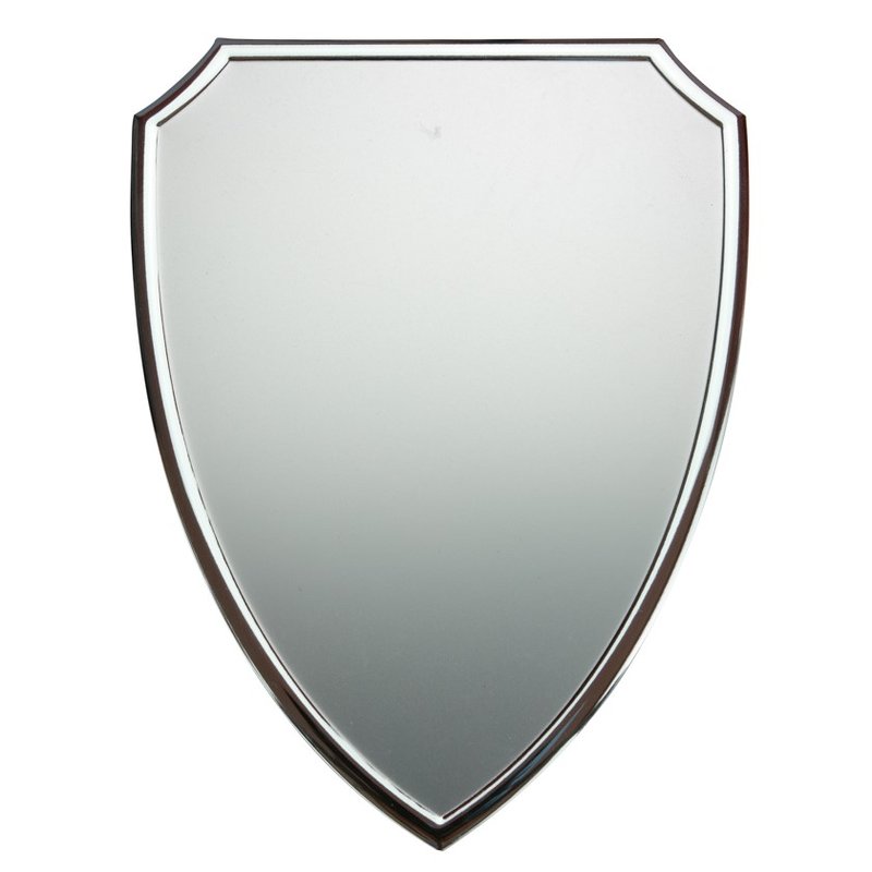 Aluminium naambordje schild small 154 mm x 122 mm