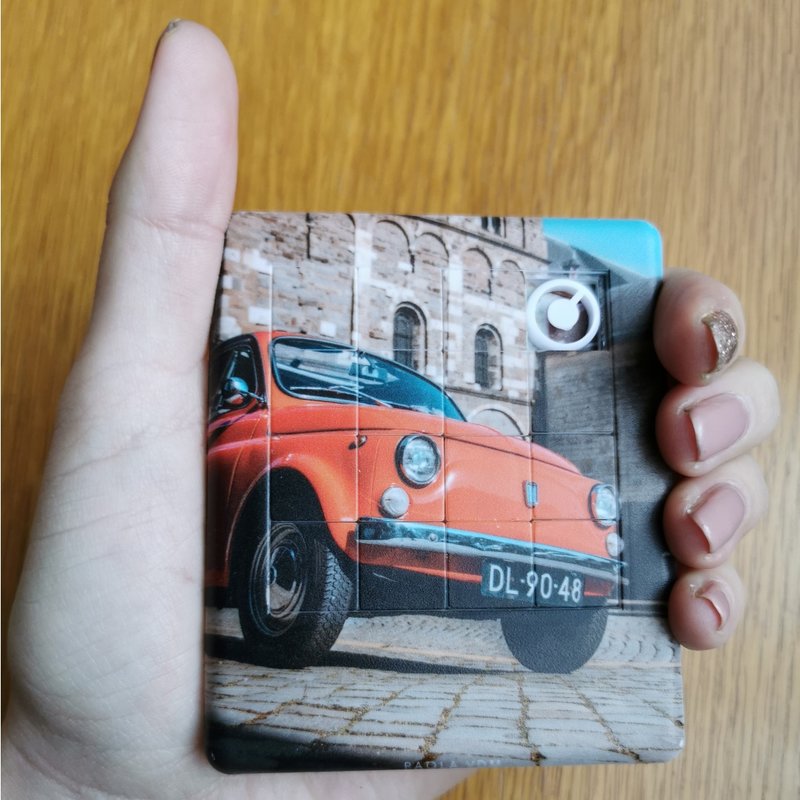 Mini puzzel met foto