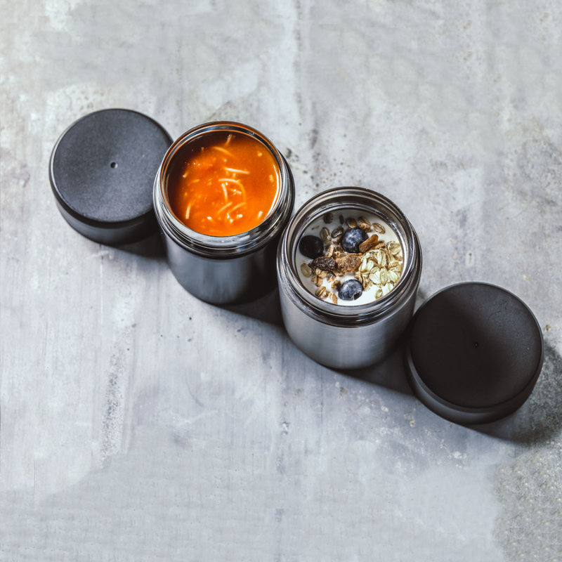 Retulp Food Container Thermos Night Black