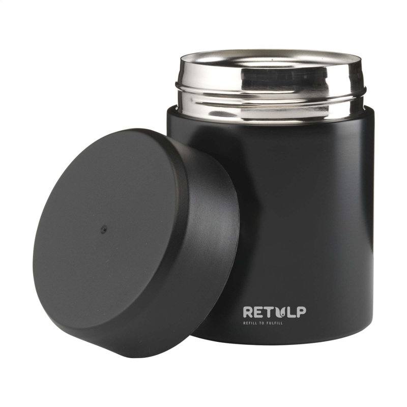 Retulp Food Container Thermos Night Black
