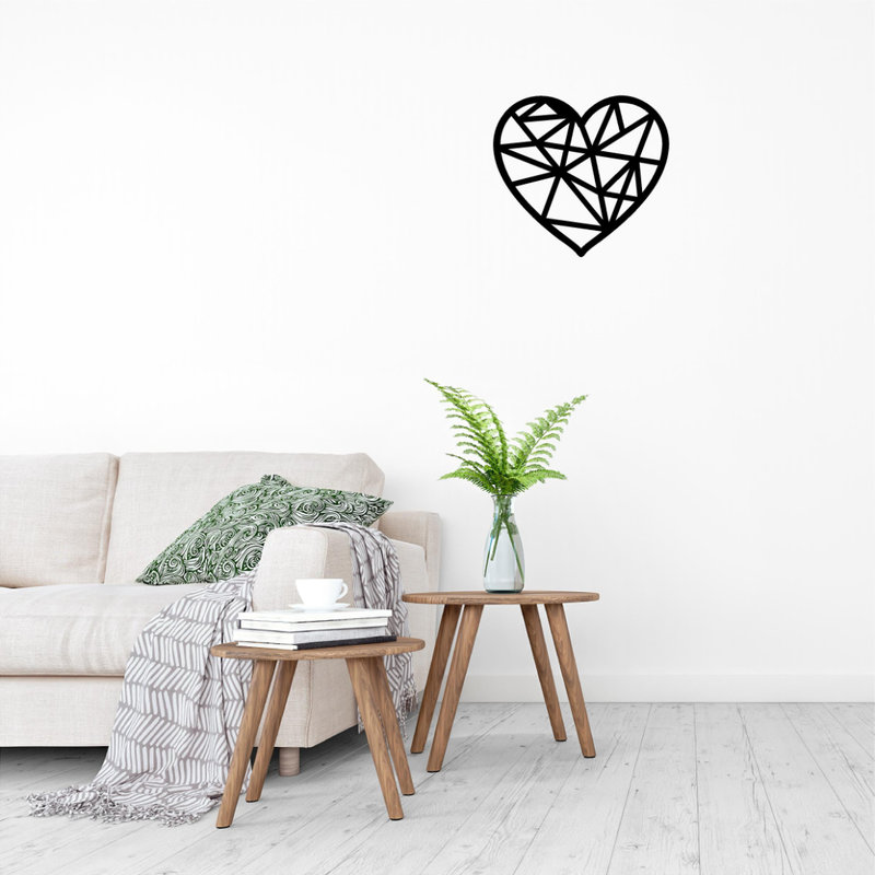Wanddecoratie hart 1