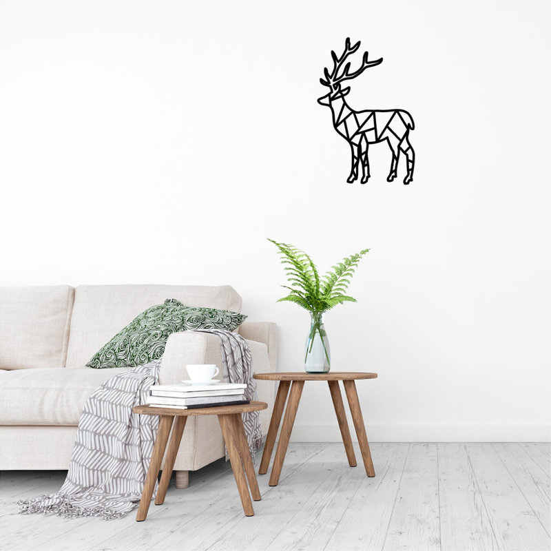 Wanddecoratie Rendier 1
