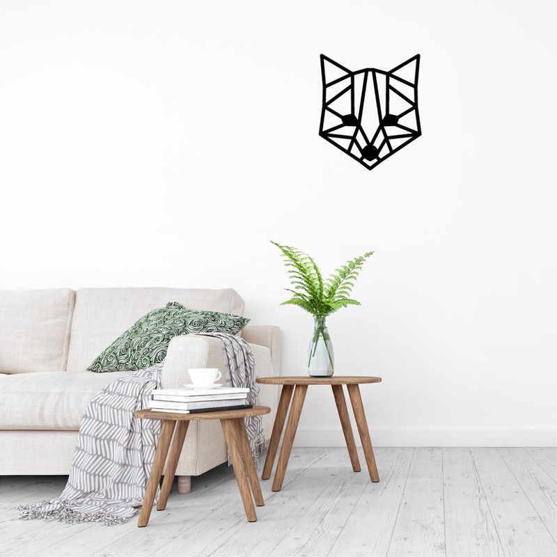 Wanddecoratie vos 1