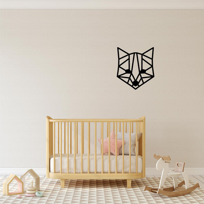 Wanddecoratie vos 1