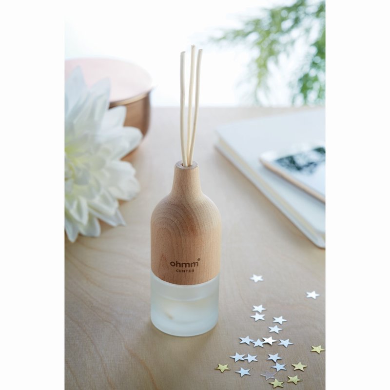 Aroma / geur diffuser met 3 rietstokjes