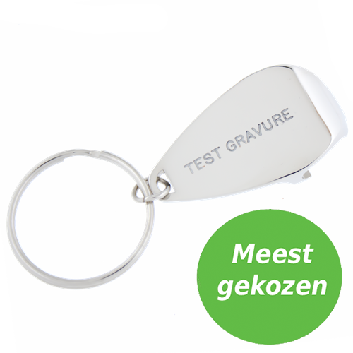 Flesopener luxe chroom